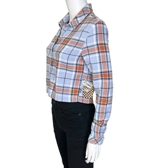 Vans Box Car II Flannel Shirt - NWT sz XS - Picture 6 of 9